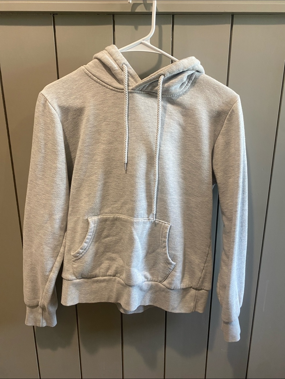 Reflex Light Gray Men's Pullover Hoodie